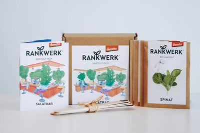 Bio Saatgut-Box „Salatbar“ mit Salatsamen