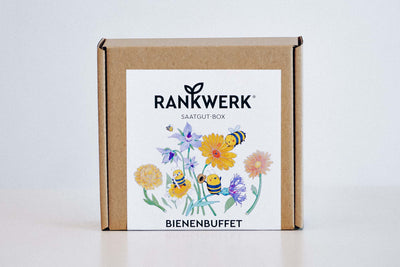 Saatgut-Box „Bienenbuffet“ mit Blumensamen